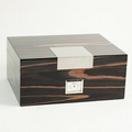 "Ebony" Wood Humidor